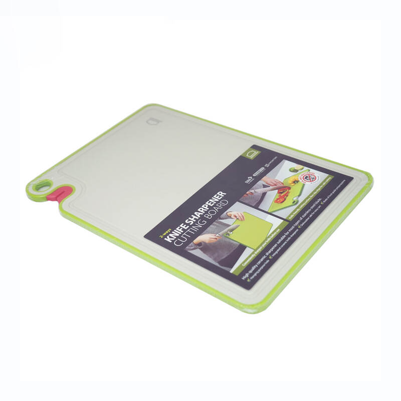 Thớt Nhựa Lock&Lock Có Đầu Mài Bằng Sứ Antibacterial Cutting Board, 365X253X9Mm - 3 Màu (Ngà, Xanh lá, Hồng) - CSC401 image number null